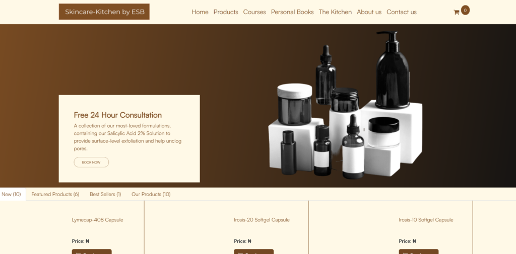 skincare-kitchen-website image